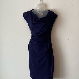 Susie Chin for Maggie Boutique Navy Dress